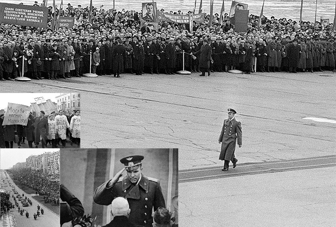 Встречу в москве. Встреча Юрия Гагарина в Москве. Встреча Гагарина в Москве 14 апреля 1961. Встреча Юрия Гагарина в Москве 14 апреля. Встреча Гагарина в Москве после полета 1961.