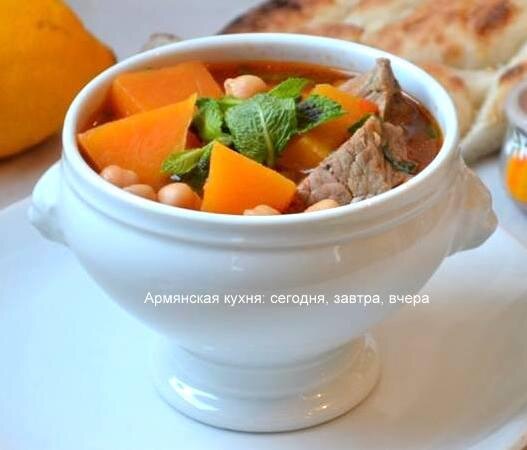 Суп из пиперта армянская кухня