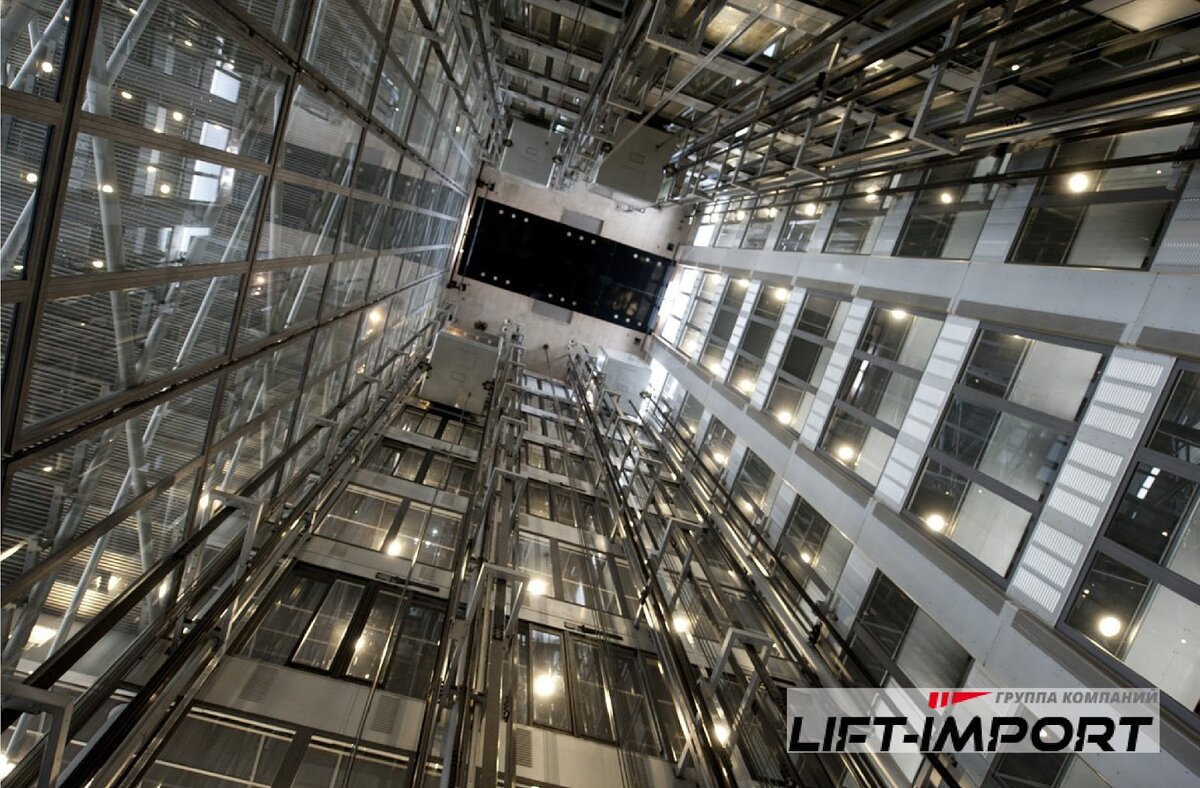 Шахты лифтов