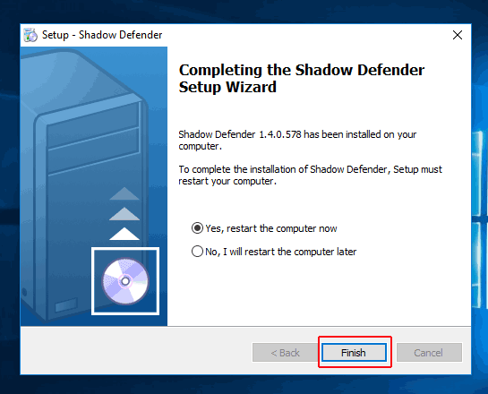 Shadow defender для windows 10