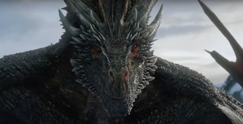 Дракон Дрогон сериал "Игра престолов"