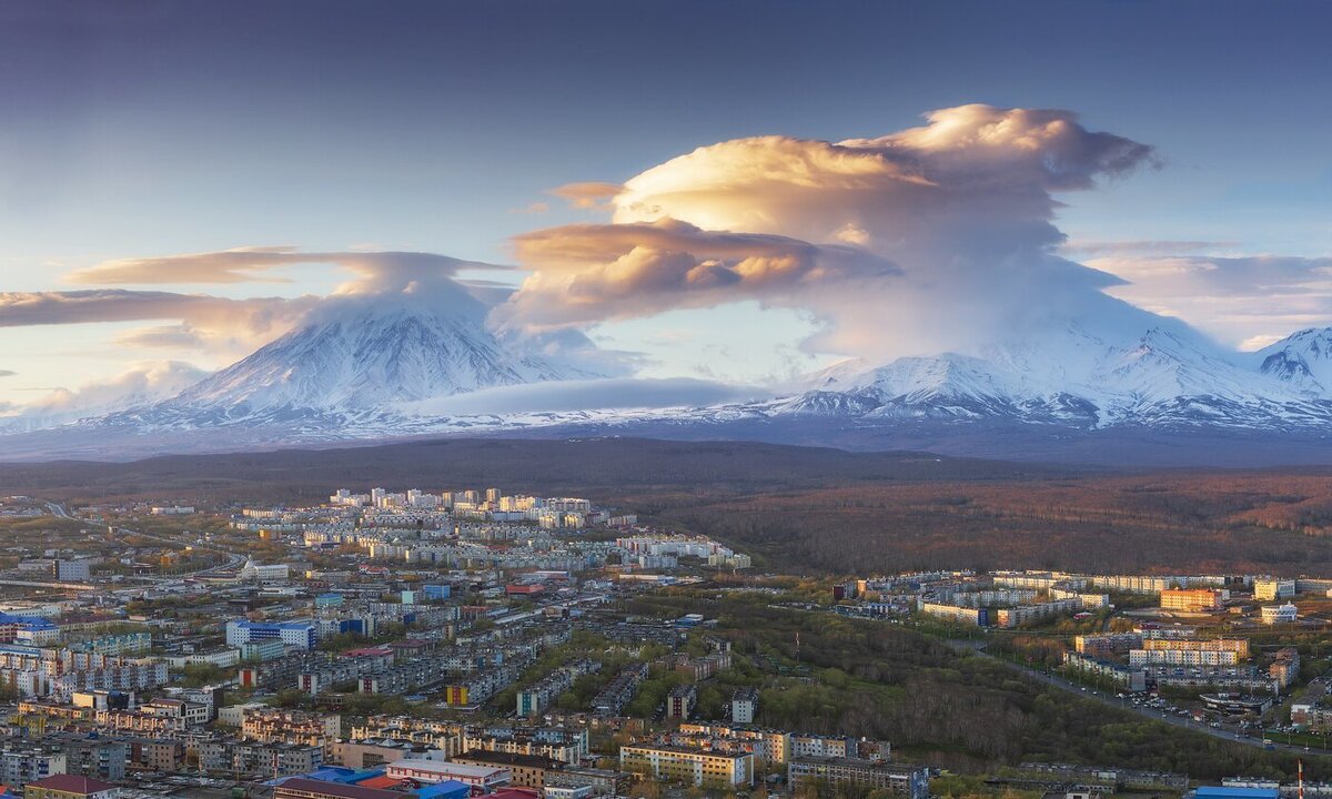 Петропавловск Камчатский вулкан