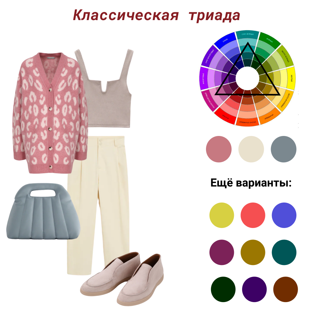 Сочетание цветов в образе. Сочетание цветов в одежде. Аналоговое сочетание цветов в одежде. Цветовые комбинации в одежде.