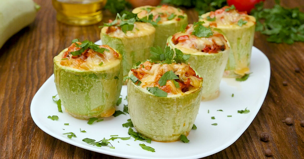 кабачки с сыром
