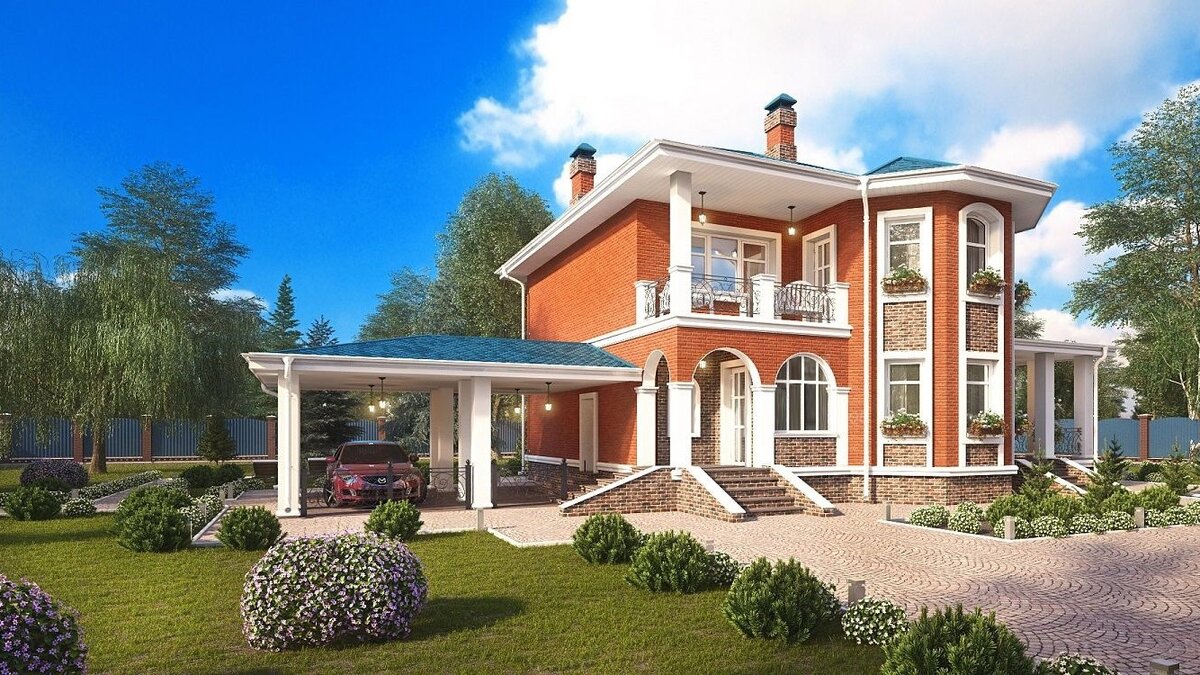 "Лион" Проект дома - KR - 200