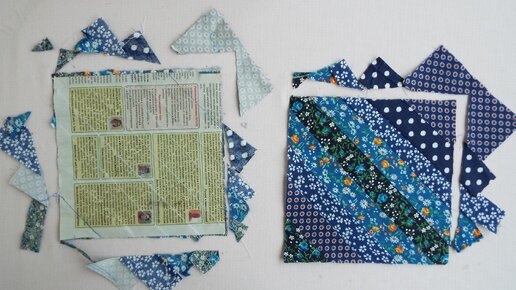 Печворк по бумаге лоскутные блоки. Patchwork on paper patchwork blocks