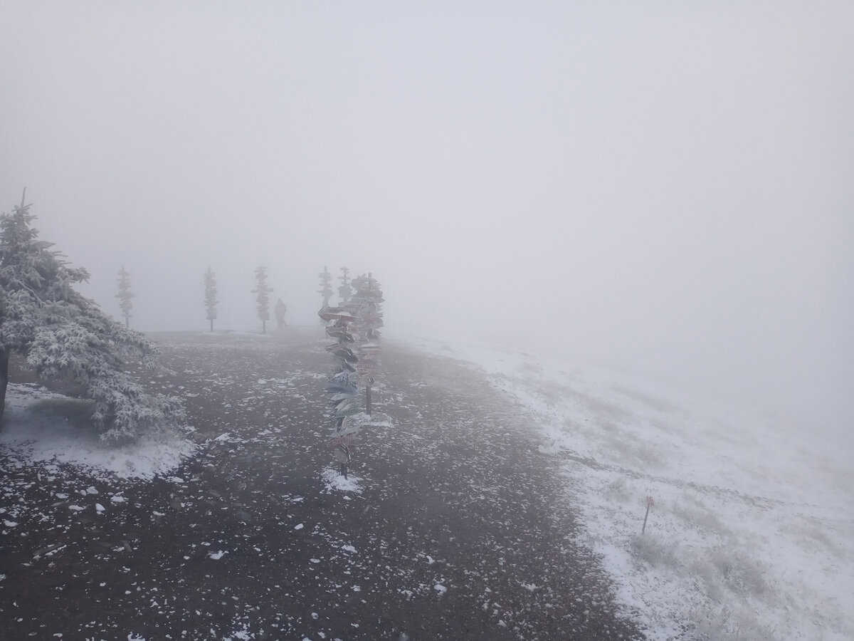 Заснеженный Машук