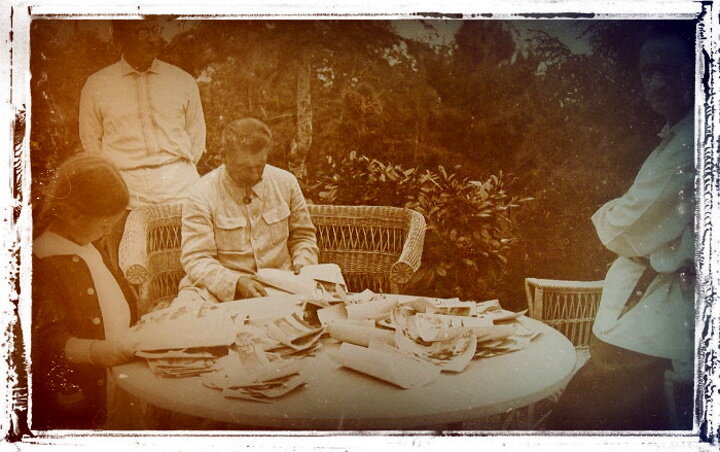 На даче вождя, фото из открытых источников