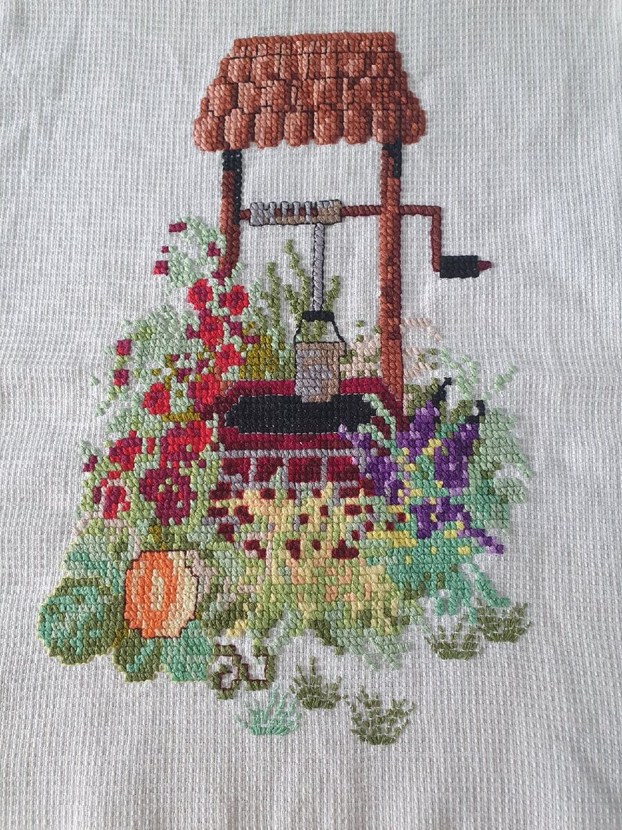 Колодец по схеме из журнала