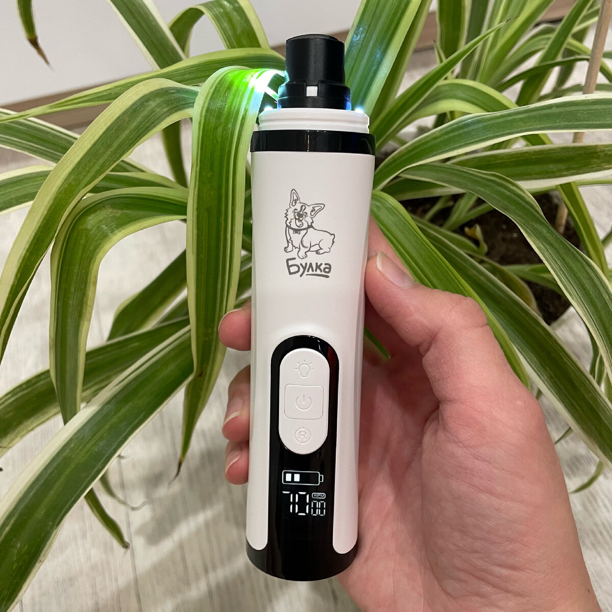 У нас вот такой гриндер.