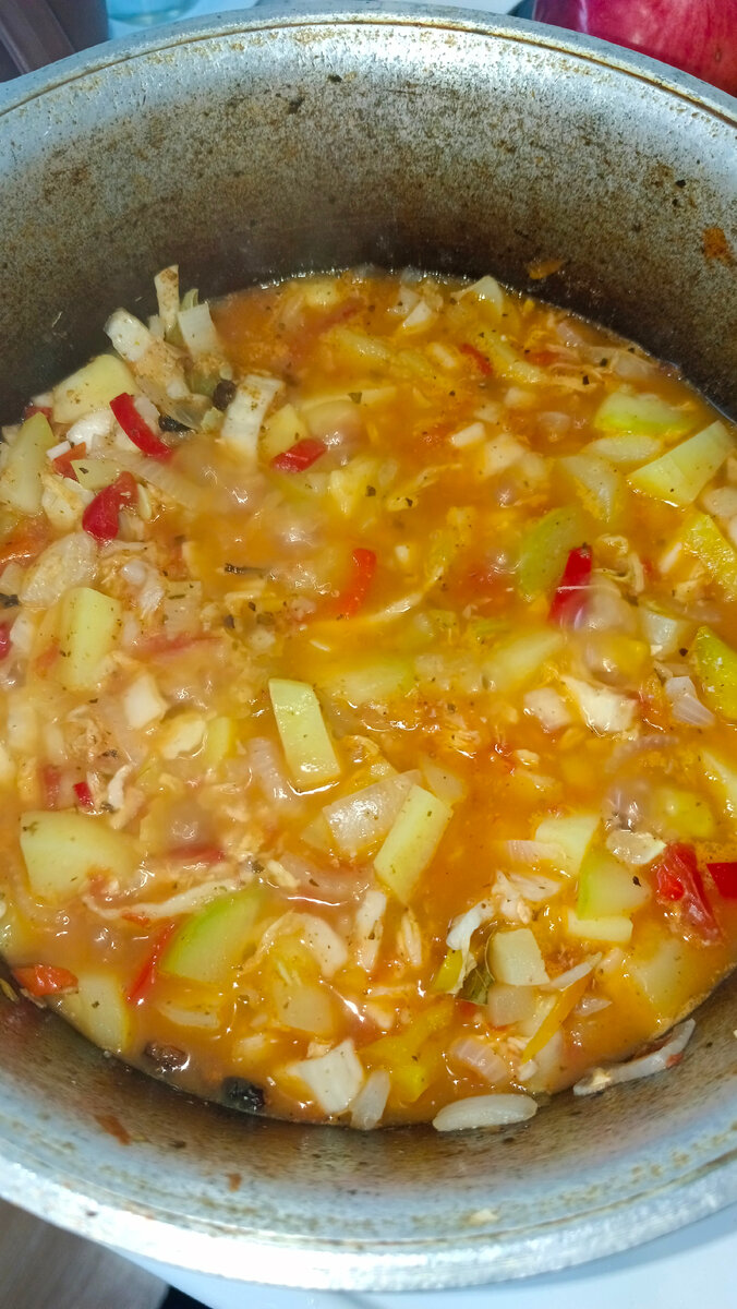 Во время приготовления