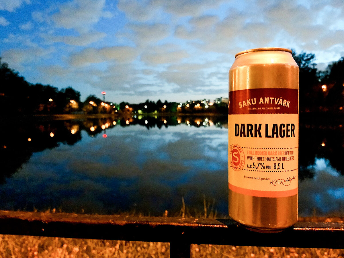 Saku Dark Lager, фото автора