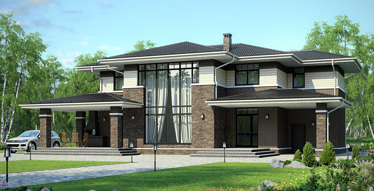 «Вилла Фергус» Проект дома - M-272