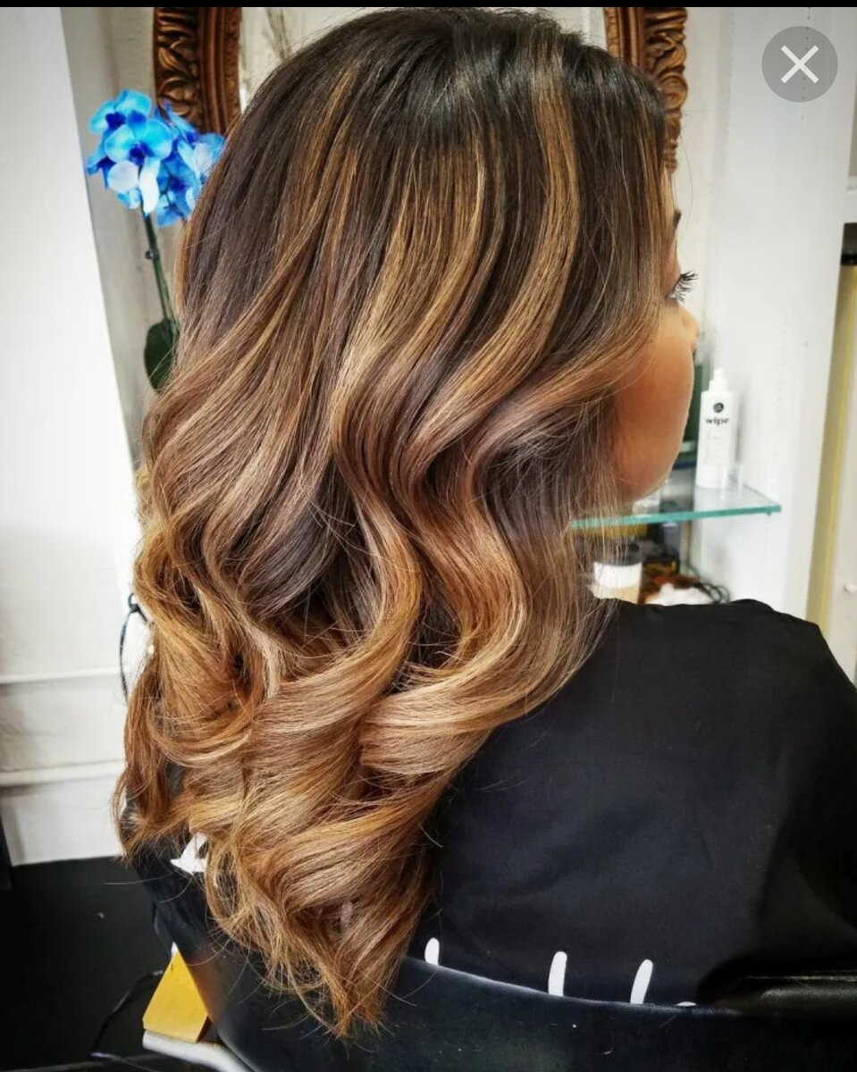 Калифорнийское мелирование