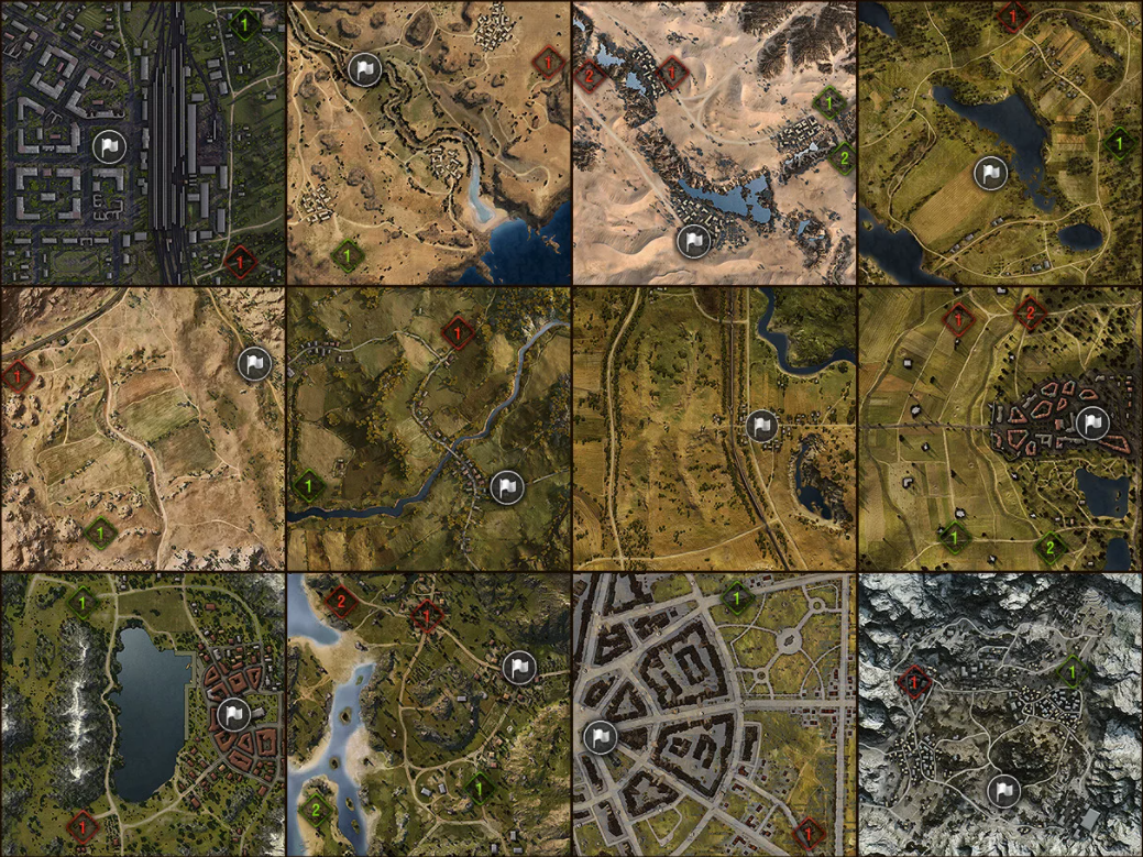 Карты мир танков