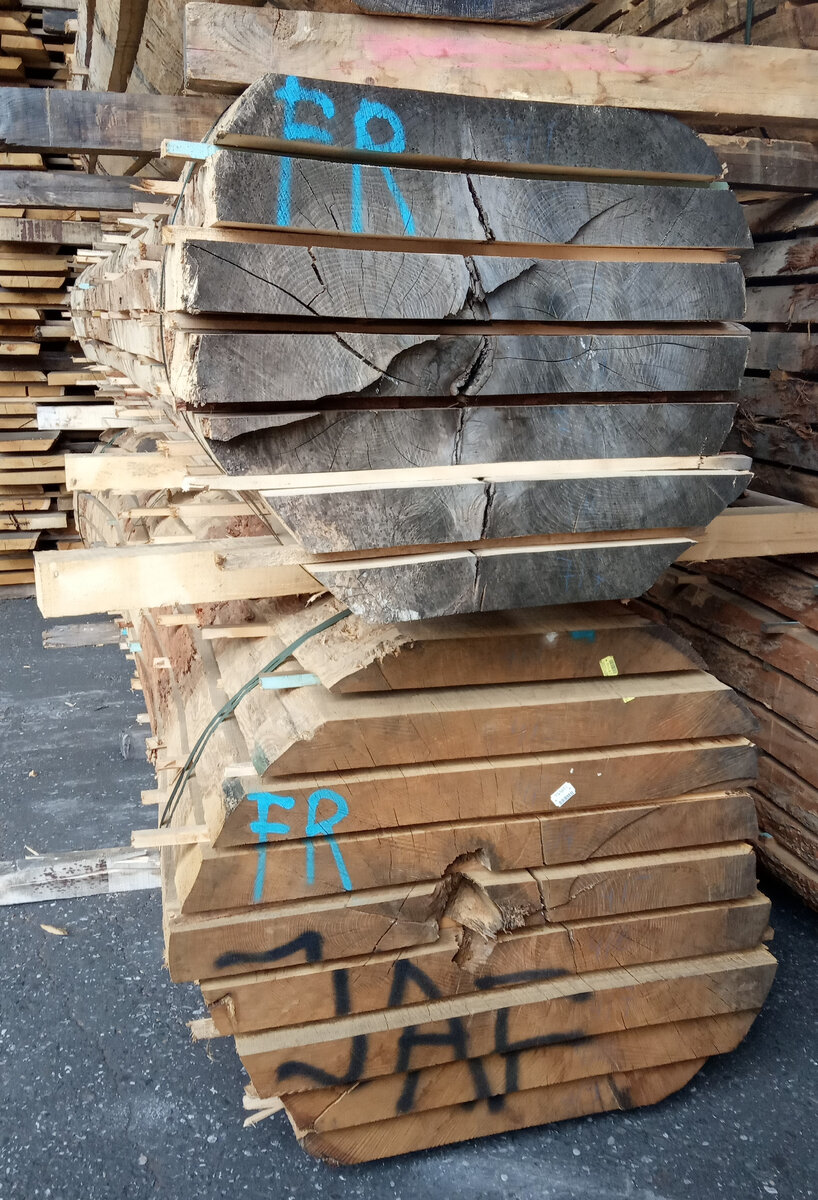 JAF необрезная доска