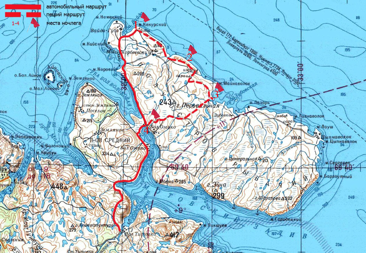 Маршрут экспедиции 2015 г.