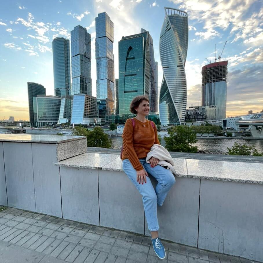 Самая блогерская фоточка на фоне Москва-Сити 😍