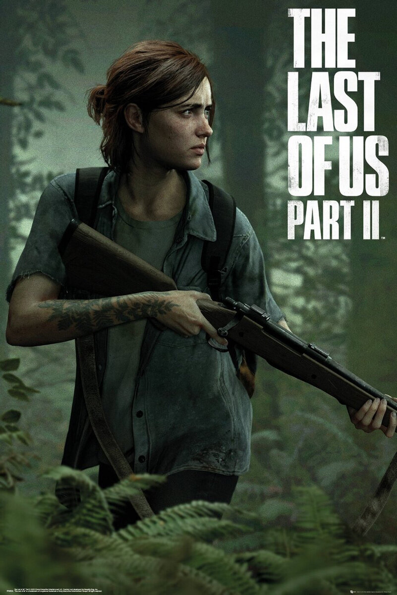 Постер к игре «The Last of us part ||»