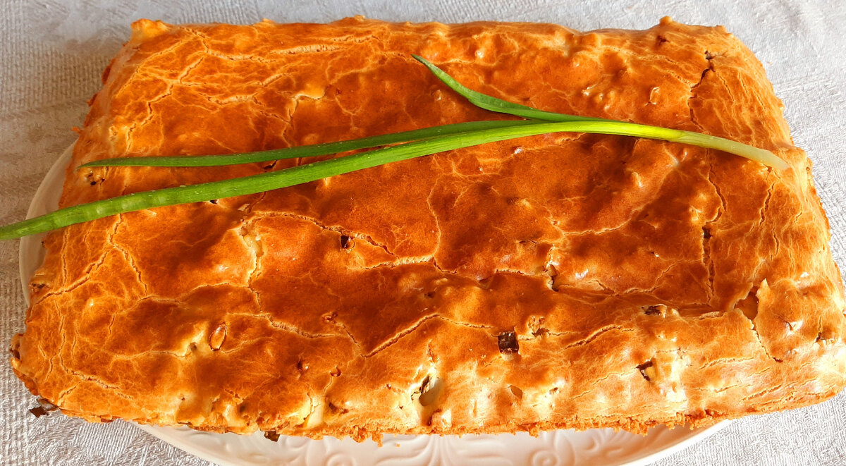 Фото автора. Ленивый пирог. Готовится проще простого. 