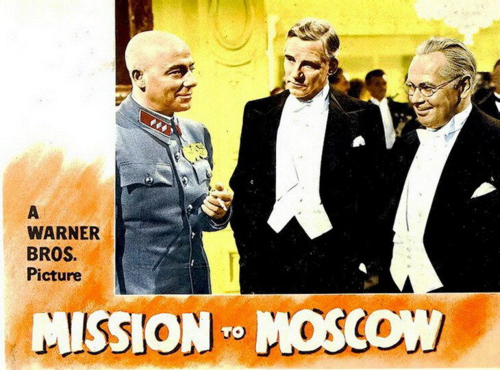 Афиша фильма "Миссия в Москву"