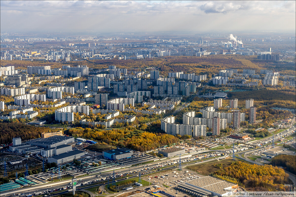 Ясенево и пробка на внешнем МКАДе