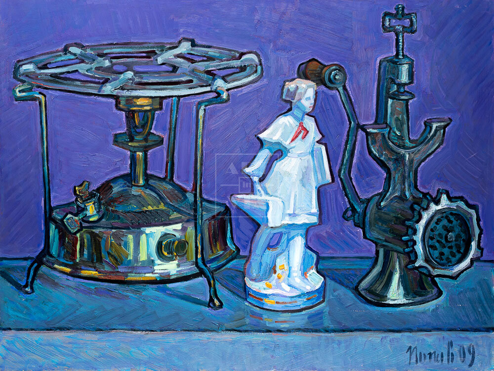 Автор: Александр Попов. Размер: 130×90 см. Год создания: 2009. Страна: Россия.