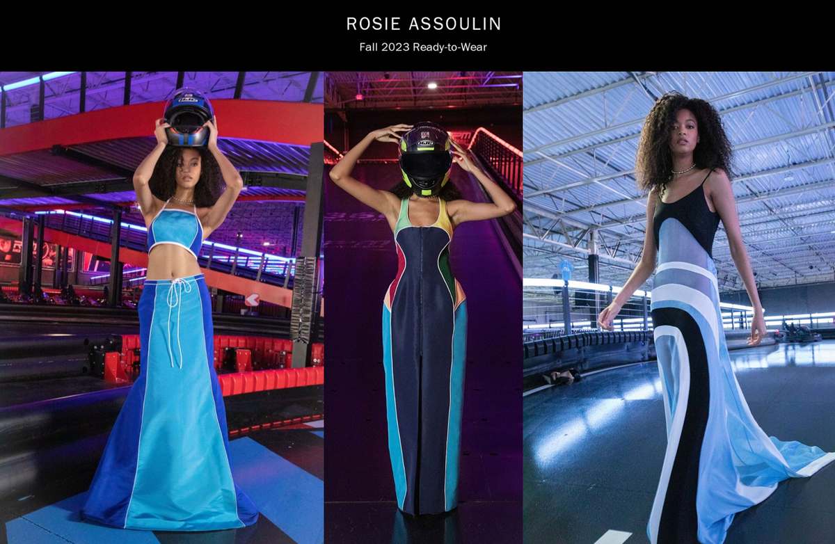 Фото из VOGUE RUNWAY, коллаж автора