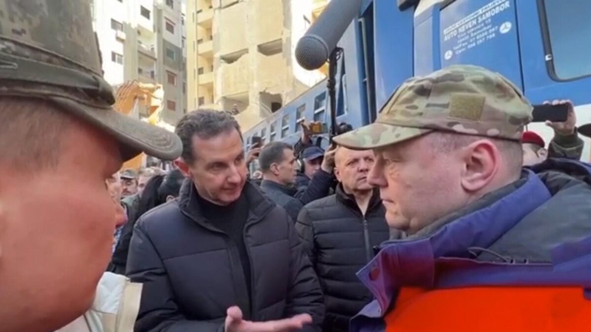 Асад благодарит русских