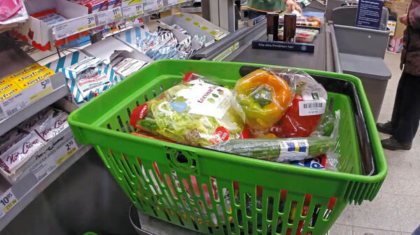    В Швеции снизился темп роста цен на продукты питания