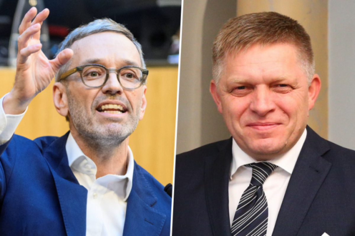    Герберт Кикль и Роберт Фико.