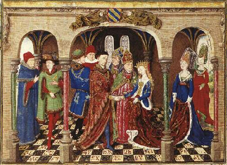 Средневековая свадьба 