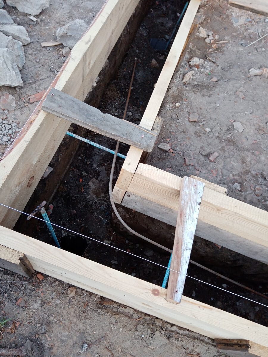 Опалубка для фундамента