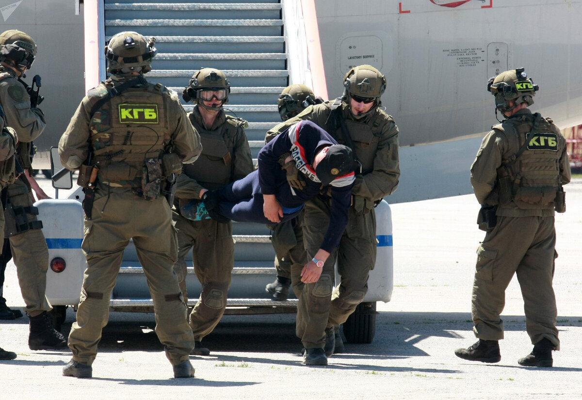 Это не задержание Протасевича, это репетиция.