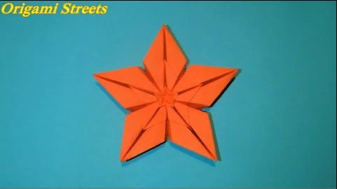 Как сделать звезду из бумаги / Оригами звезда из бумаги / Origami star