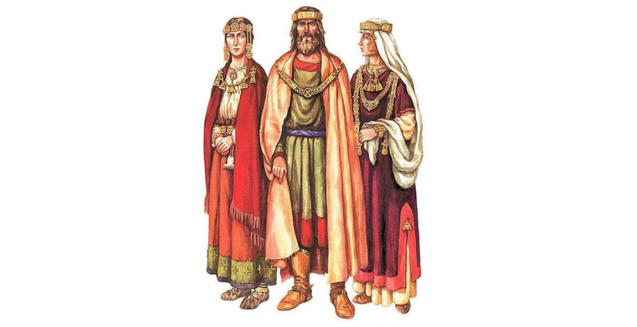 Мужская одежда в Древней Руси