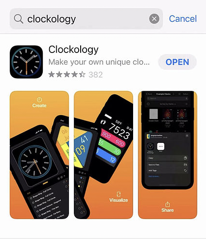 Устанавливаем на iPhone приложение Clockology