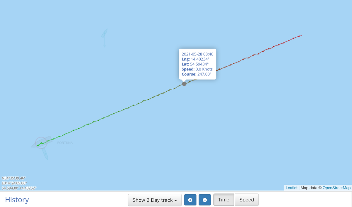 ТУБ "Фортуна" утром 28 мая