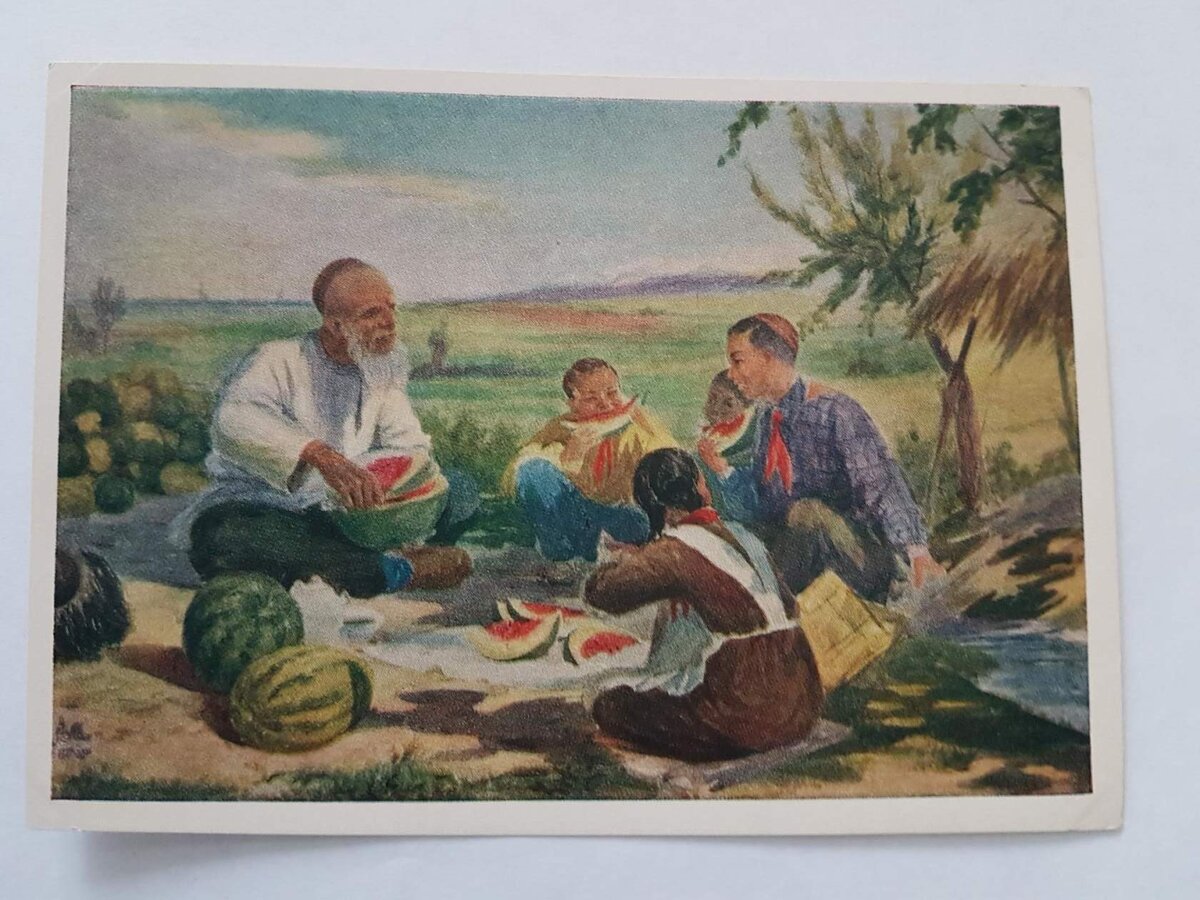 Г. Колояров "В гостях у деда" 1955 год.