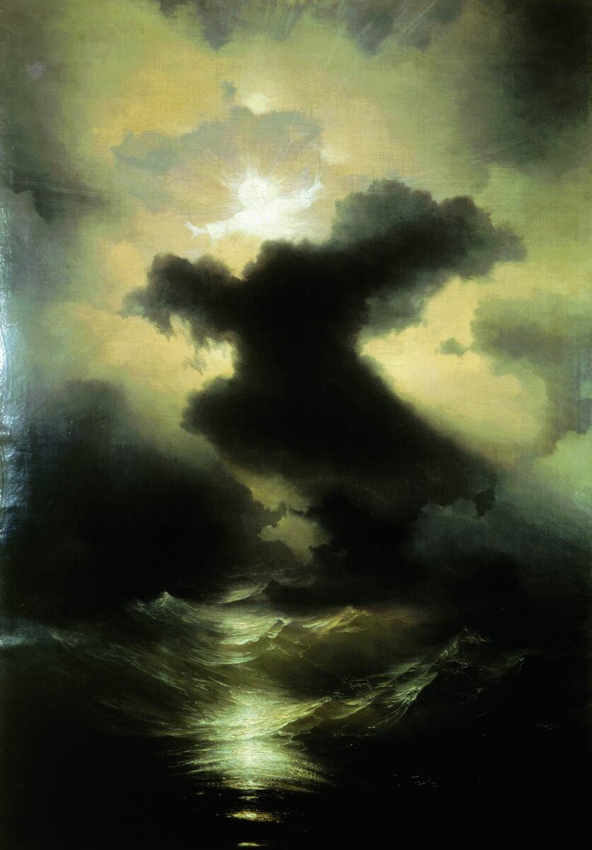 И.К.Айвазовский. Хаос. Сотворение мира. 1841. Музей армянской конгрегации мхитаристов, Венеция, Италия