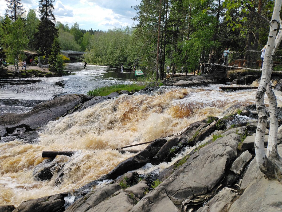 Рускеальские водопады Ахинкоски