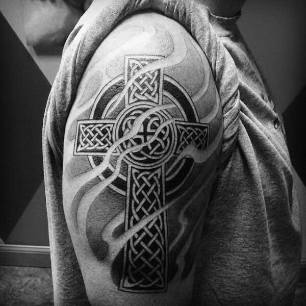Татуировка кельтский крест: значение и фото