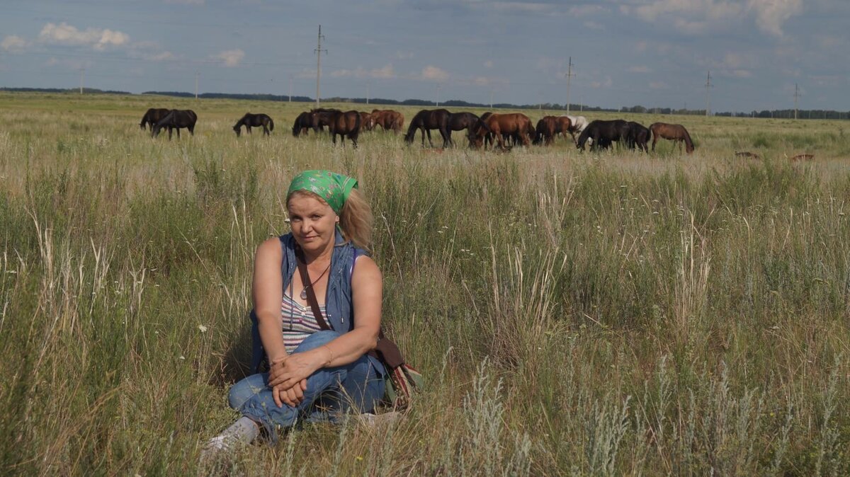 В степях Южного Урала. Простор для путешественников