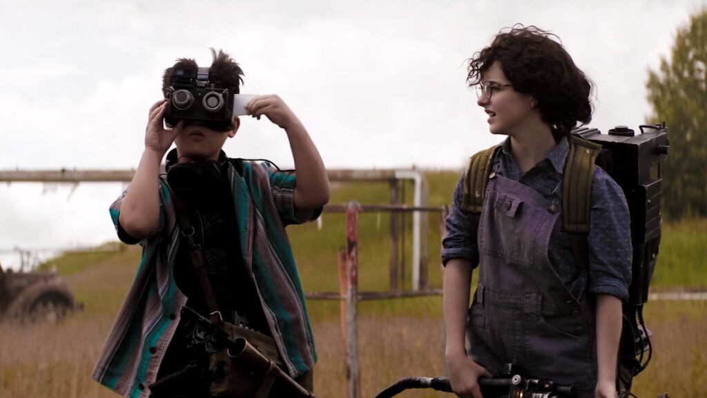 Кадр из фильма "Охотники за привидениями: Наследники"