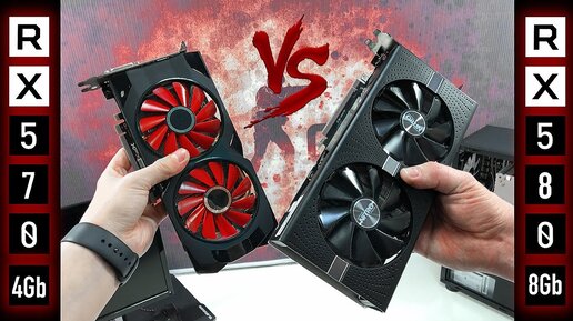 БАТЛ видеокарт RADEON!!! XFX RX570 vs SAPPHIRE RX580. Сравниваем в играх! Стоит ли переплачивать?!