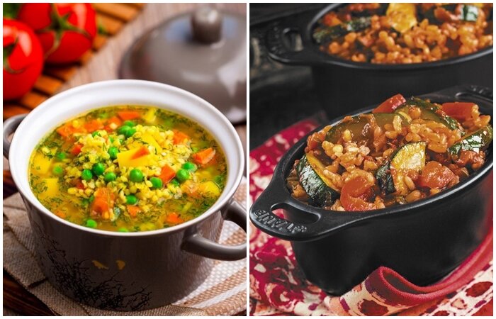 Булгур – крупа, которая пользуется огромной популярностью во многих странах мира. Она славится своими полезными и питательными свойствами, её используют для приготовления различного рода блюд, в том числе и диетических. Так что, если вы хотите накормить свою семью без вреда для здоровья, поспешите записать несколько вкусных рецептов.