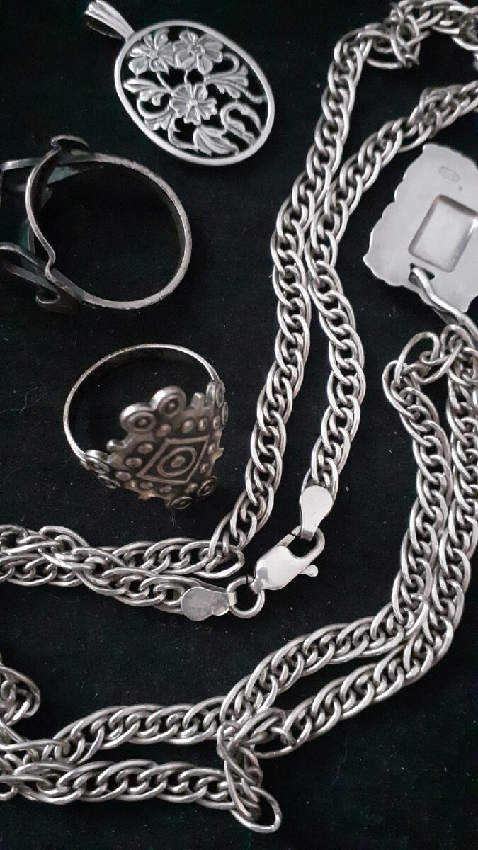 Украшения из серебра