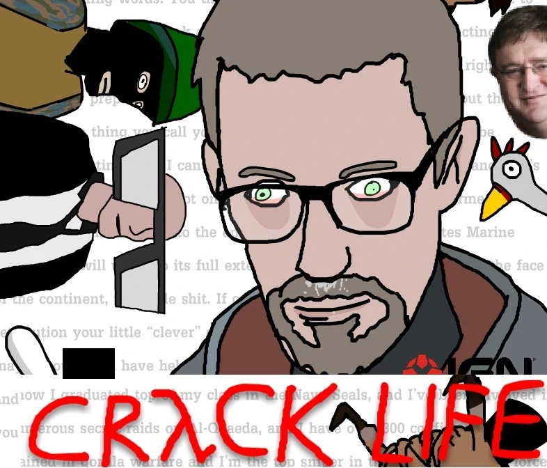 ОФИЦИАЛЬНЫЙ постер к Crack-Life: Campaign Mode.