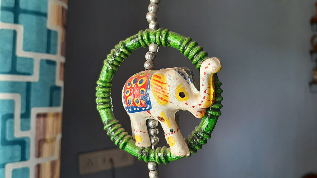 Индийский декор. В доме одного из друзей моих индийских родственников.