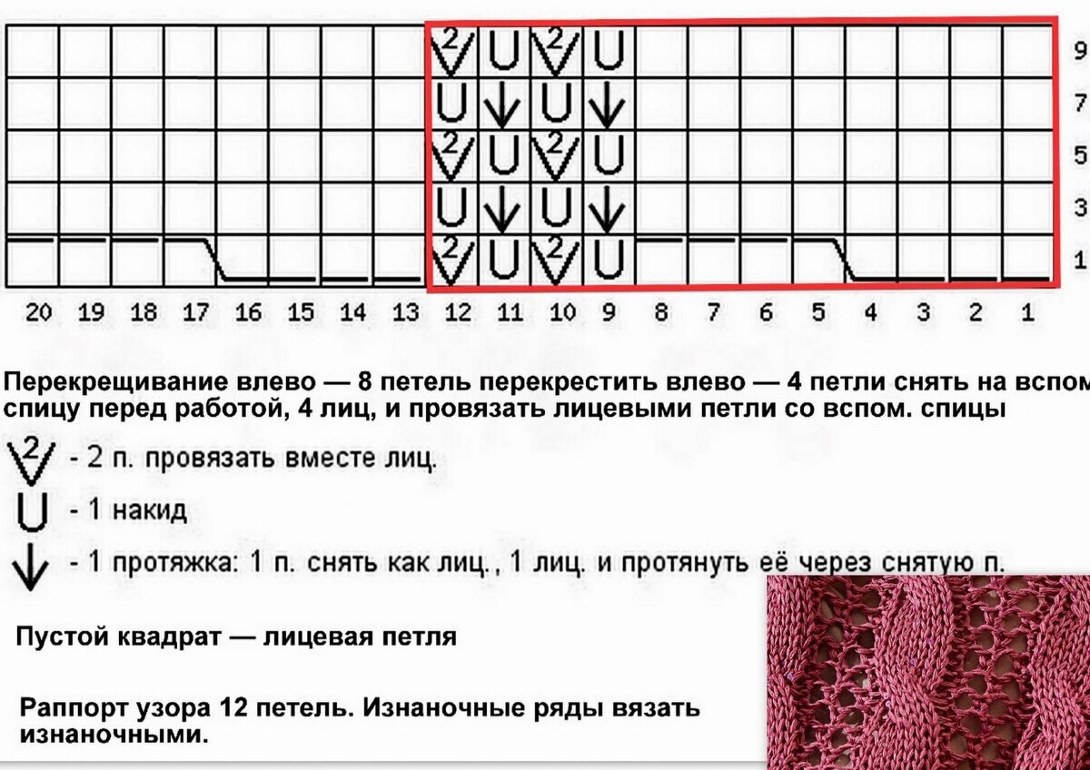 Схема листья брунелло кучинелли